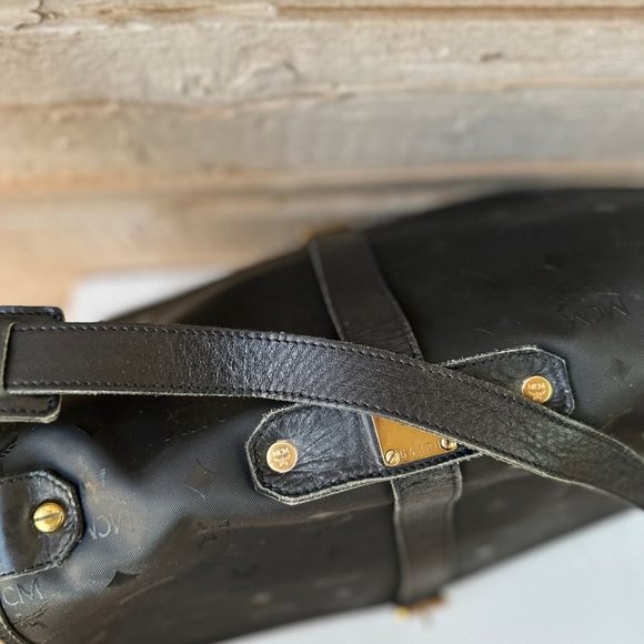 MCM 35cm Black Messenger Bag. EUC❗️ - Picture 12 of 14